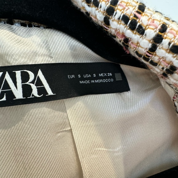 Zara tweed oversized blazer - Picture 2 of 2